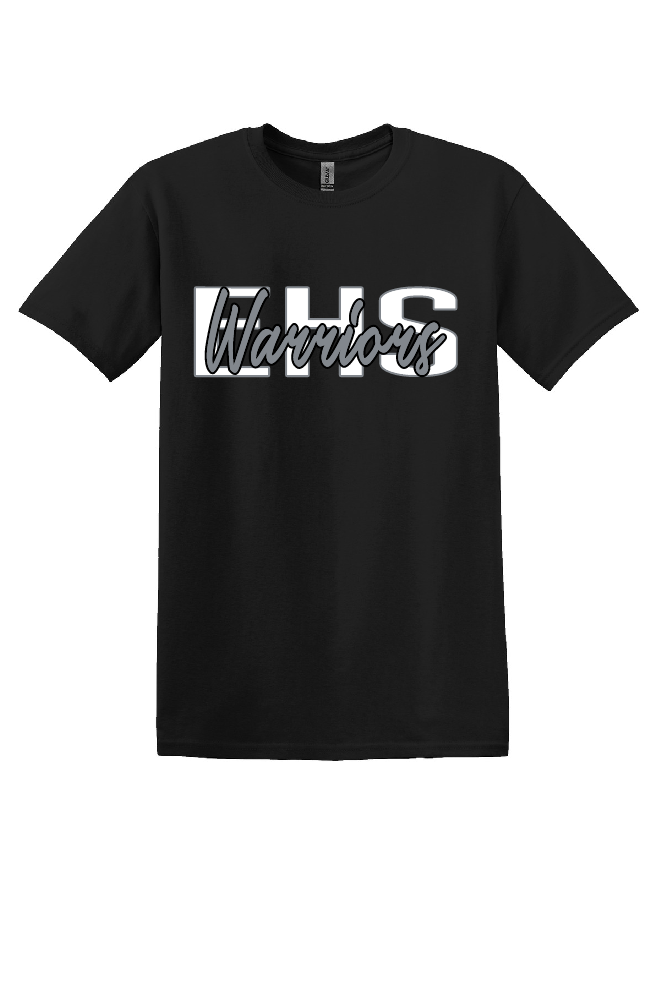 Elberta Warriors Script Spirit Tee - Adult