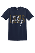 Foley Lions Script Tee - Youth
