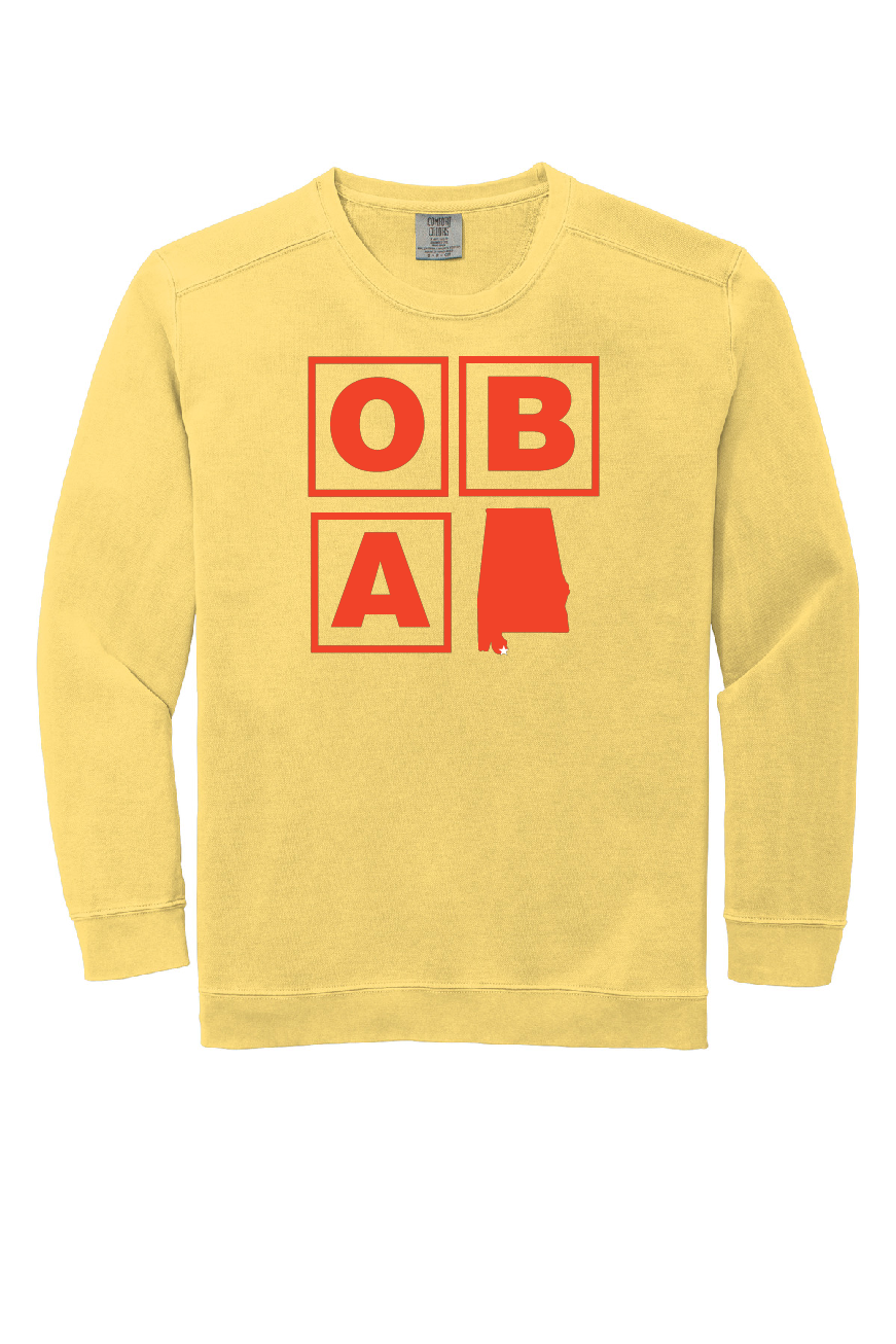 OB Spirit Crewneck Sweatshirt Comfort Color