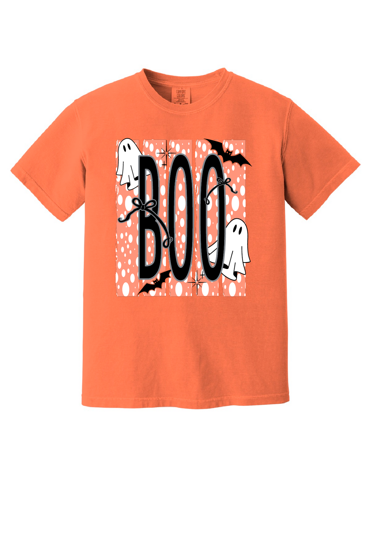BOO Ghost Comfort Colors® Graphic Tee